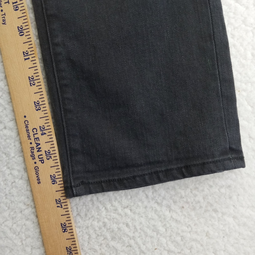 Old Navy Mens Skinny Jeans Black Denim Pants 36x30 Stretch Casual Dark Wash - Picture 8 of 10